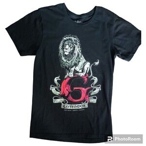 Harry Potter Gryffindor T-shirt Size Small Black Red